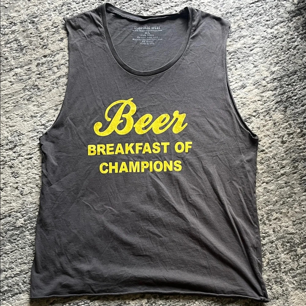 Electric West Muscle Tank - Picture 1 of 2